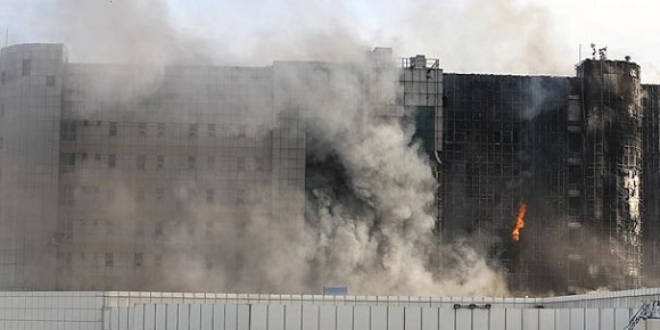 İstanbul'da yanan hastane için alınan karar açıklandı