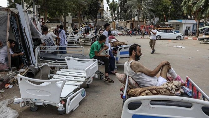 Gazze'deki hükümet: Avrupa Hastanesinin olduğu bölgenin boşaltılması "yeni tarihi suçtur"