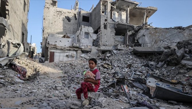 İsrail'in 286 gündür saldırılarını sürdürdüğü Gazze'de can kaybı 38 bin 848'e çıktı