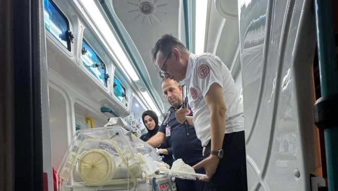 Mardin’de Hasta Bebek Ambulans Uçakla Konya’ya Sevk Edildi