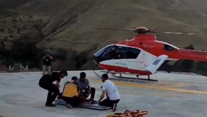 Helikopter Ambulans 4 Yaşındaki Çocuk İçin Havalandı