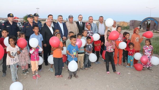 Yozgat'ta mevsimlik tarım işçilerinin çocukları için etkinlik düzenlendi