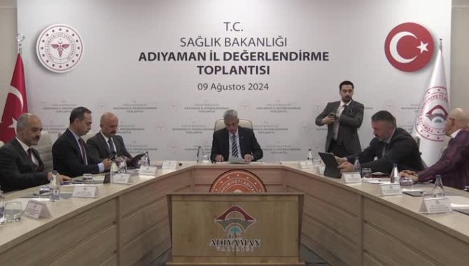 Sağlık Bakanı Memişoğlu, Adıyaman'da incelemelerde bulundu