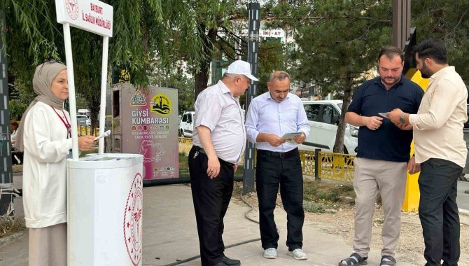 Bayburt’ta Halk Sağlığı Haftası Etkinlikleri Devam Ediyor