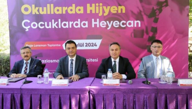 TOGÜ'de Okullarda Hijyen Çocuklarda Heyecan Projesi'nin tanıtımı yapıldı