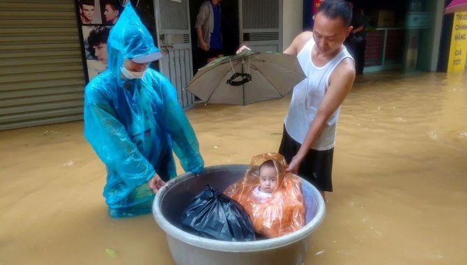 UNICEF: Güneydoğu Asya'daki Yagi Tayfunu'ndan yaklaşık 6 milyon çocuk etkilendi