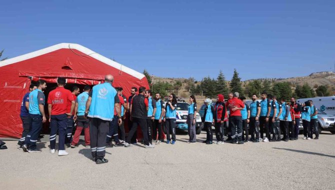 Umke’den Deprem Bölgesinde ’Afet Hazırlık’ Tatbikatı