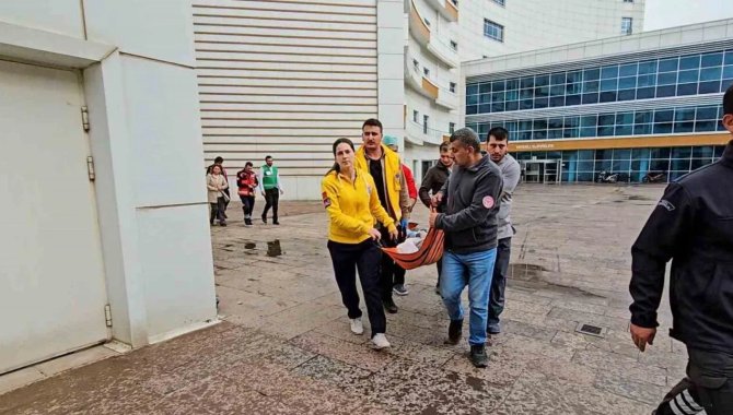 Bafra Devlet Hastanesi’nde Deprem Tatbikatı