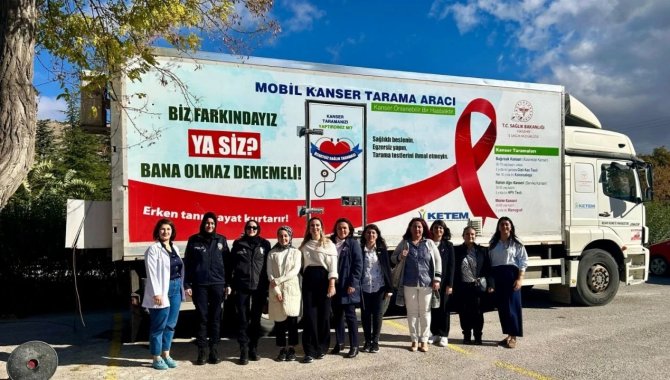 Eskişehir'de Mobil KETEM aracı hizmet vermeye başladı