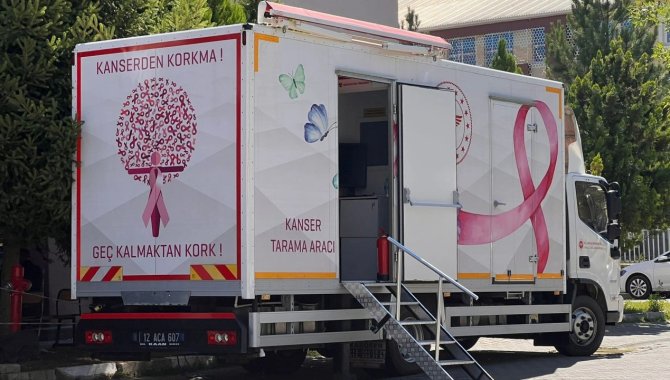 Bilecik'te "Mobil Kanser Tarama Aracı" 3 yılda 26 hayat kurtardı