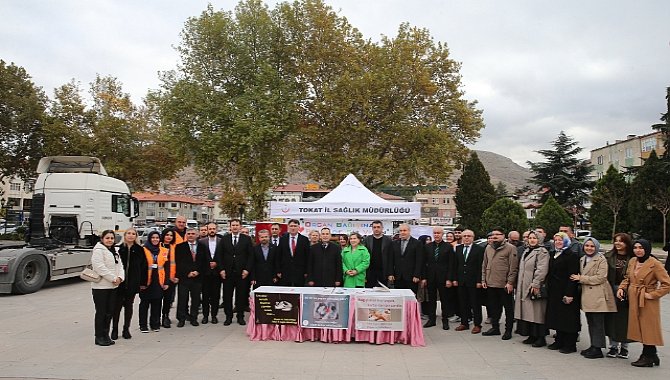 Tokat'ta organ bağışı bilgilendirme çadırı açıldı