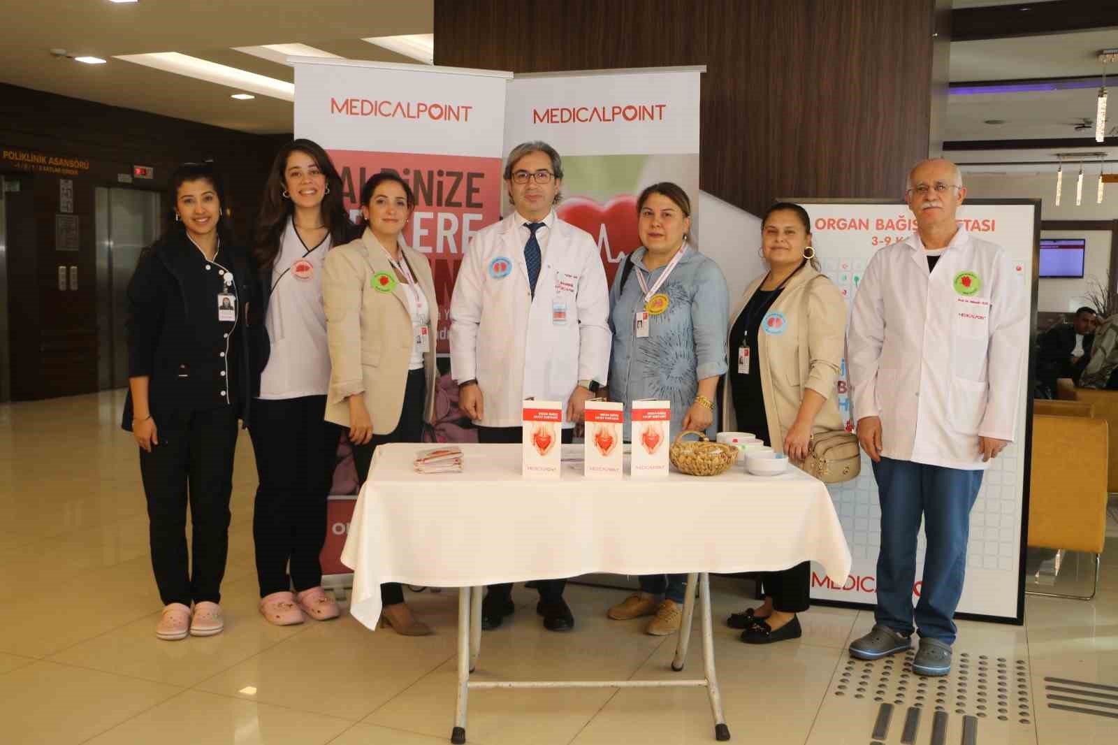 Medical Point Gaziantep Hastanesi organ bağışında farkındalık etkinliği düzenledi