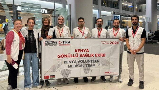 Yeryüzü Doktorları Derneği gönüllüleri Kenya'da ameliyat yapacak