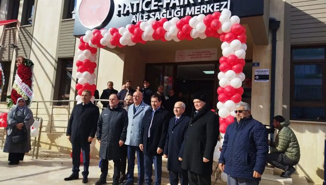 Karatay'da yeni Aile Sağlık Binası açıldı