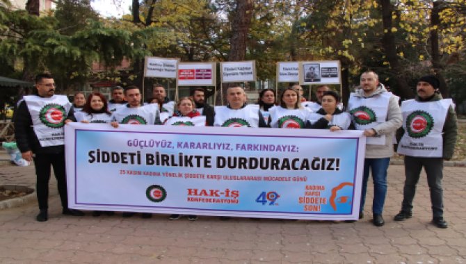 25 Kasım Kadına Yönelik Şiddete Karşı Uluslararası Mücadele Günü