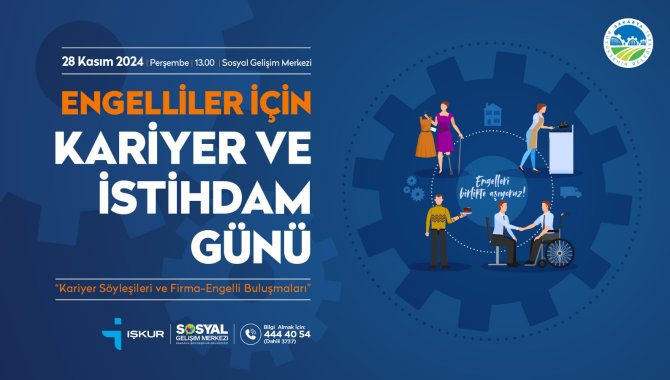 Sakarya'da engelli bireyler kariyer ve istihdam gününde buluştu