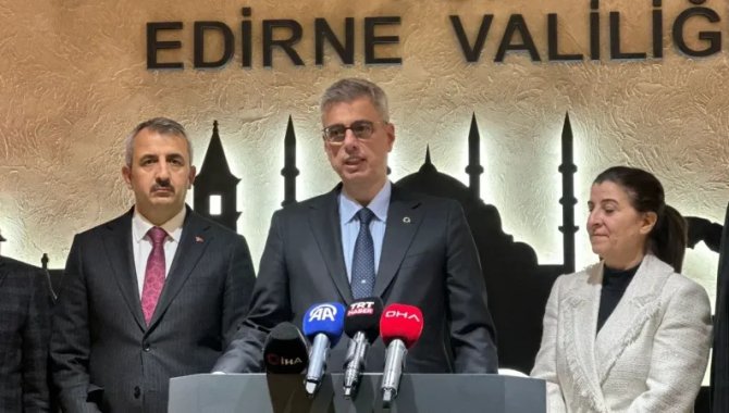 Sağlık Bakanı Memişoğlu, Edirne'de randevu sistemiyle ilgili konuştu: