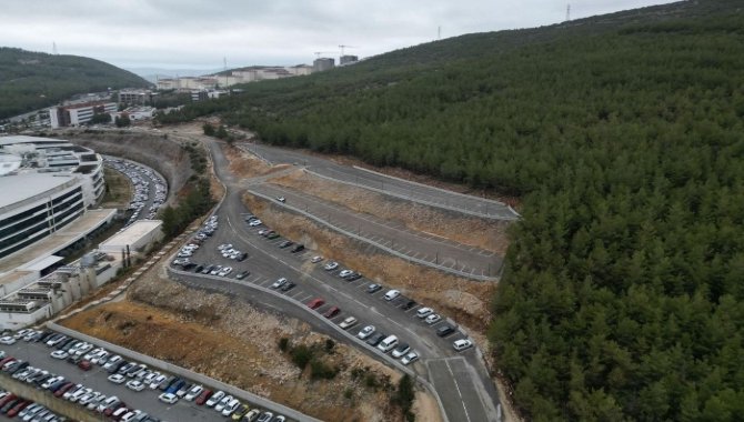 Muğla'da hastane otoparkı genişletilerek hizmete açıldı