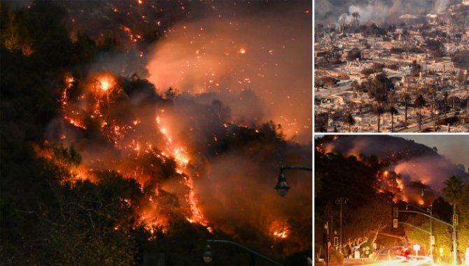 Dünya Meteoroloji Örgütü, Los Angeles'taki yangınları "korkunç bir trajedi" olarak değerlendirdi