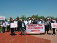 Diyarbakır'da Sağlık Yürüyüşü Düzenlendi