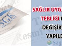 Sağlık Uygulama Tebliğinde Değişiklik Yapılmasına Dair Tebliğ-05.08.2015