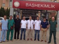 Dokuz doktor gönüllü olarak Cizre’de