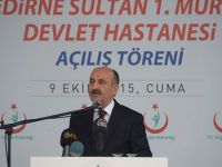400 yataklı Sultan 1. Murat Devlet Hastanesinin açılışı yapıldı