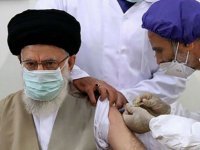 İran lideri Hamaney ülkesinde geliştirilen Kovid-19 aşısının ilk dozunu vuruldu