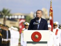 Cumhurbaşkanı Erdoğan, MSÜ Kara Harp Okulu Diploma Alma ve Sancak Devir Teslim Töreni'nde konuştu: (1)