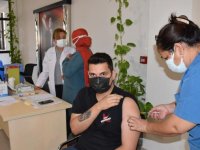Germencik'teki Yamantürk Meslek Yüksekokulu'nda aşı ve organ bağışı etkinliği düzenlendi