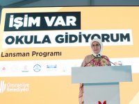 Emine Erdoğan "İşim Var. Okula Gidiyorum" projesinin tanıtımına katıldı: