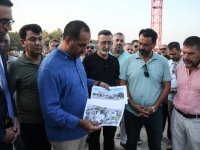 AK Parti Mersin Milletvekili Ali Kıratlı, hastane inşaatını inceledi