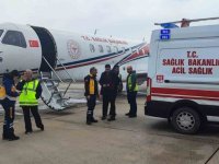 Ambulans Uçak Kalp Ve Karaciğer Yetmezliği Olan Minik Kız İçin Havalandı