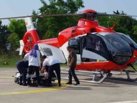 Ambulans Helikopterler Erken Doğum Riski Olan Genç Kadın İçin Havalandı