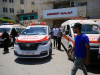 Gazze Ambulans ve Acil Durum Müdürü'nün İsrail'in saldırısında öldürülmesi protesto edildi