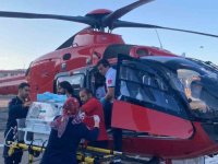 Bingöl’de Yenidoğan Bebek Ambulans Helikopterle Elazığ’a Sevk Edildi