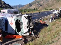 Erzurum'daki kazada hayatını kaybedenler için taziye mesajı