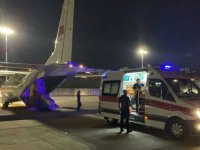 Trabzon'da kalp rahatsızlığı bulunan 2 çocuk ambulans uçakla Ankara'ya sevk edildi