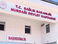 Depremden etkilenen Nurdağı'nda yapılan acil durum hastanesi hizmet vermeye başladı