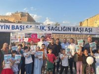 Midyat’ta Festivalde Sağlık Standında Vatandaşlar Bilgilendirildi Yoğun İlgi